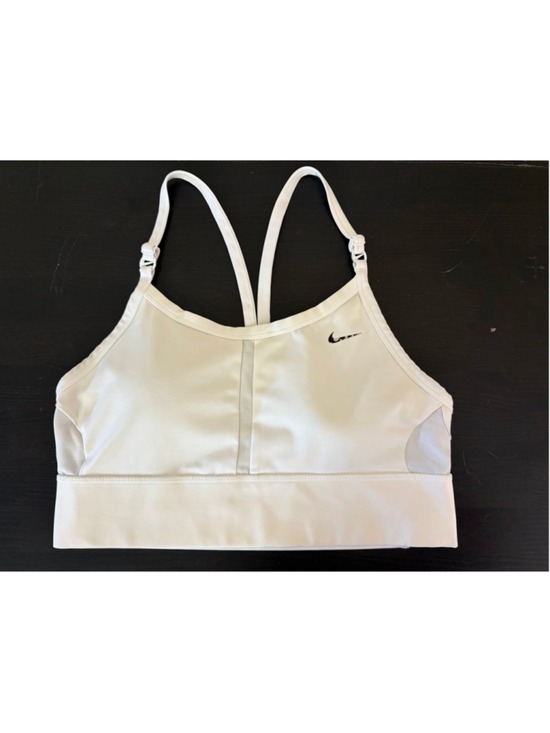 Nike Other - Nike Dri-FIT Indy Light-Support Padded Longline Sports Bra White Large